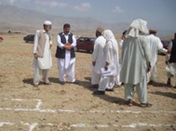 Site for the construction of basic health centre