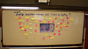 Photo: Youth perspectives on equity