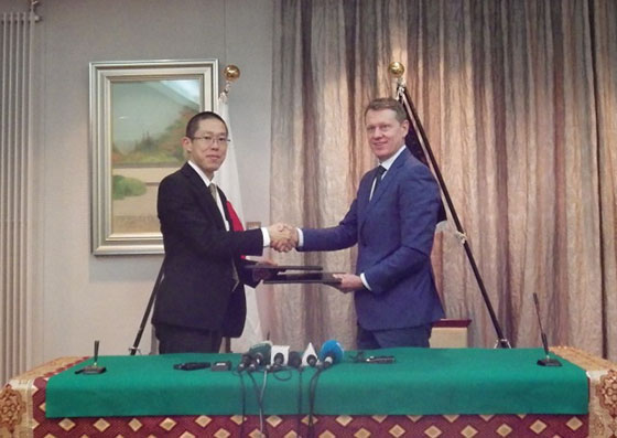 Japan will provide 3. 3 million USD grant to support the Project for City Resilience  