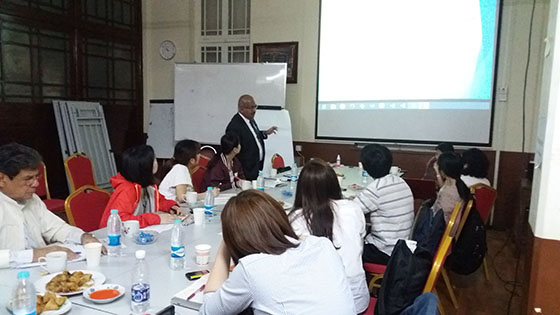 University Students from Fukuoka study UN-Habitat projects in Myanmar
