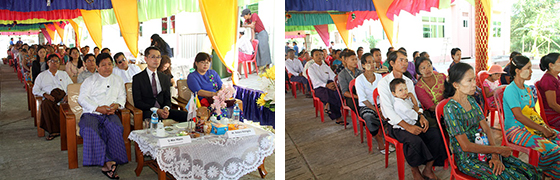 UN-Habitat hands over the Japan funded Yoma Housing Project n Yangon