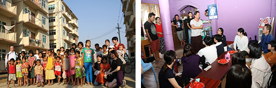 A Study Tour of University Students from Fukuoka to UN-Habitat Myanmar