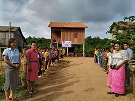 Over 200 families in Cambodia affected by 2018 flooding receive housing with Japanese funding