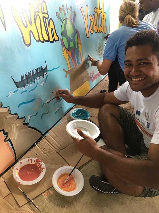 Pacific Youth encouraged to claim their rights to participation and leadership!