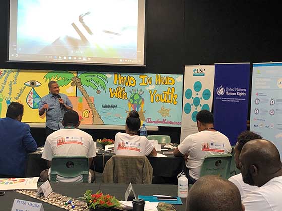 Pacific Youth encouraged to claim their rights to participation and leadership!