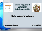 Kabul City, Afghanistan