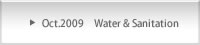 Oct.2009 Water & Sanitation